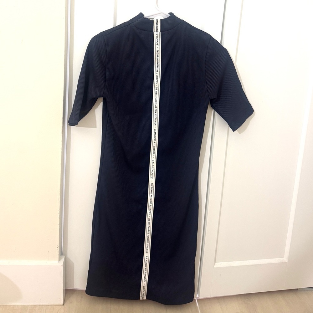 Adidas Dark Blue Short Sleeve Dress - Picture 2 of 3